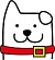 秋田犬ロゴ2